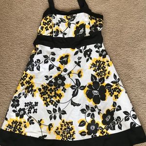 Flower Print Summer Dress